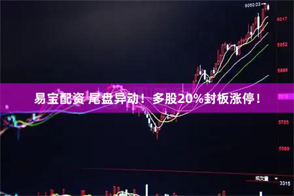易宝配资 尾盘异动！多股20%封板涨停！