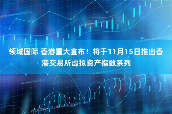 领域国际 香港重大宣布！将于11月15日推出香港交易所虚拟资产指数系列