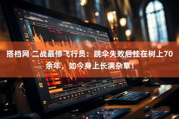 搭档网 二战最惨飞行员：跳伞失败后挂在树上70余年，如今身上长满杂草！